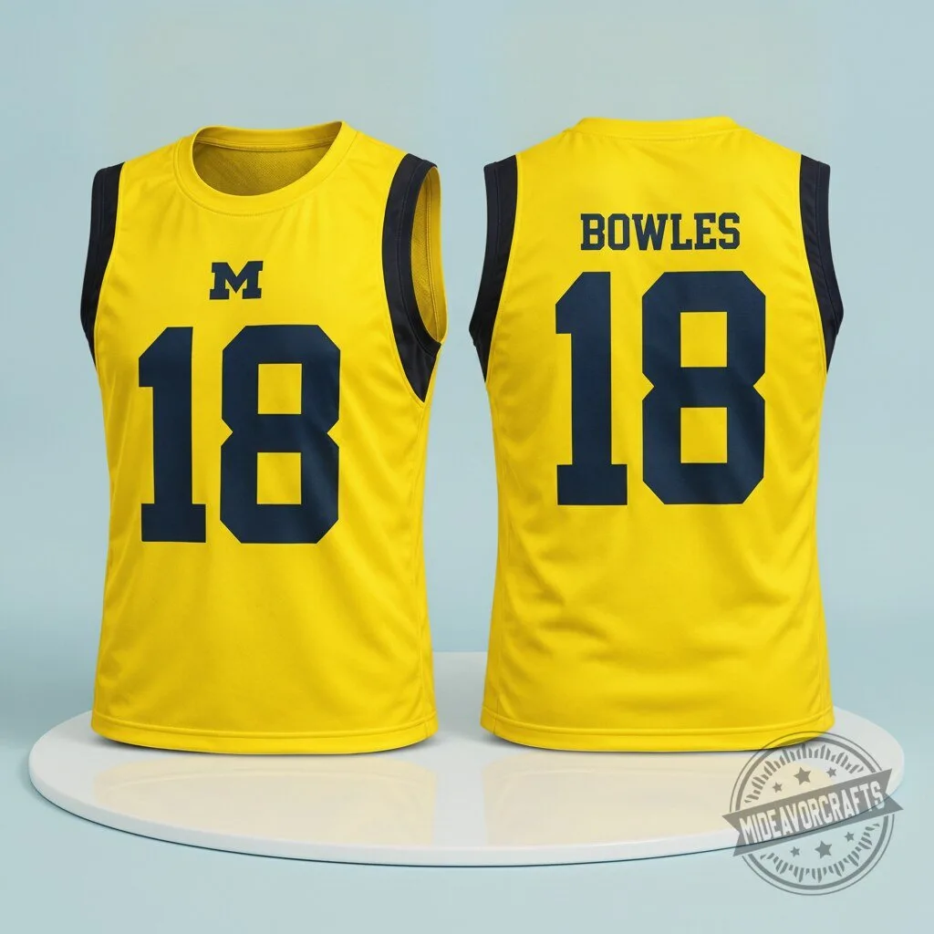 Baker Mayfield Michigan Troy Bowles Jersey shirt
