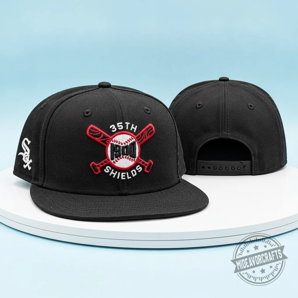 White Sox 35th 1900 Shields 2026 Hat gift cap 9 White Sox 35th 1900 Shields 2026 Hat gift cap