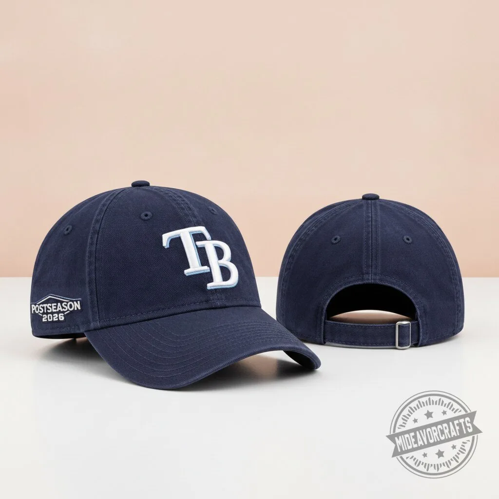Tampa Bay Rays Postseason 2026 Hat gift cap 9 Tampa Bay Rays Postseason 2026 Hat gift cap
