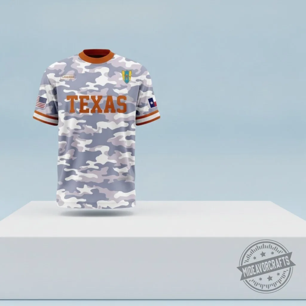 2026 Texas Longhorns x Military Appreciation Day T Shirt 7 2026 Texas Longhorns x Military Appreciation Day T Shirt
