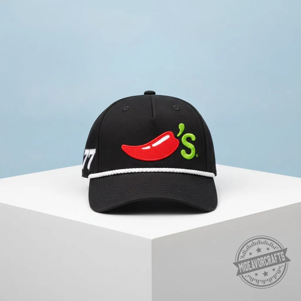 Carson Hocevar Chili's Hat No. 77 Racing Style cap 11 Carson Hocevar Chili