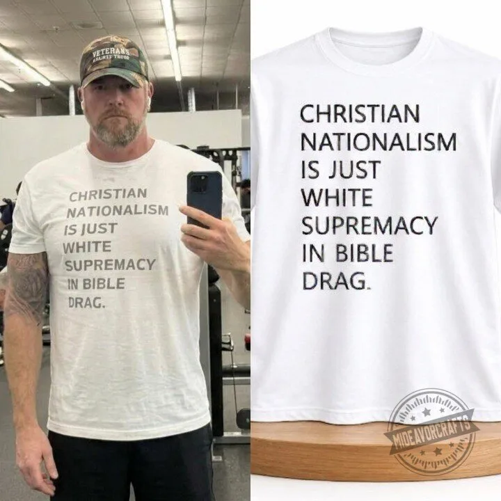 Tom Powell Jr Christian Nationalism Is Just White Supremacy In Bible Drag Shirt 2 Tom Powell Jr Christian Nationalism Is Just White Supremacy In Bible Drag Shirt