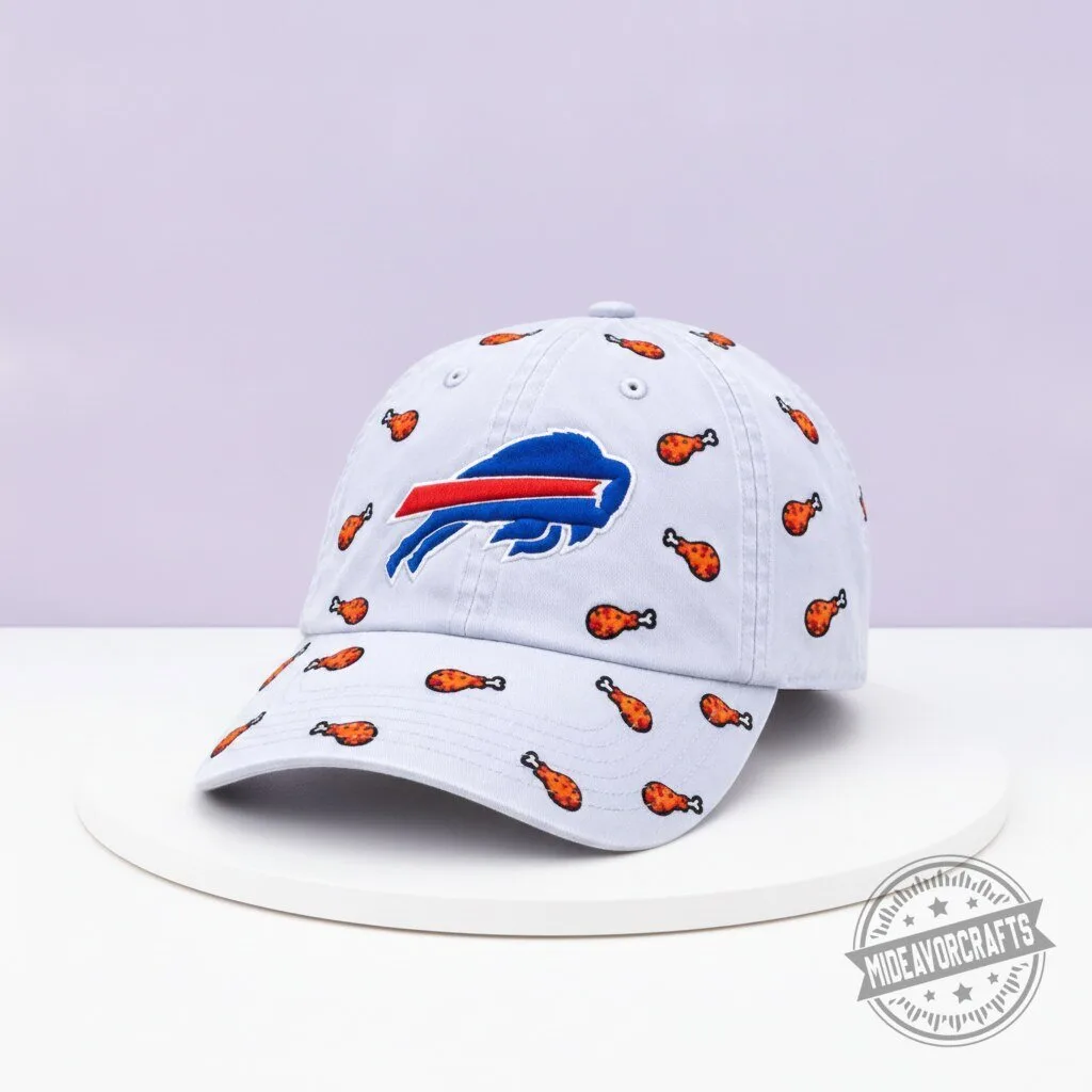 Buffalo Bills '47 White Confetti Clean Up Adjustable Hat gift cap 5 Buffalo Bills '47 White Confetti Clean Up Adjustable Hat gift cap