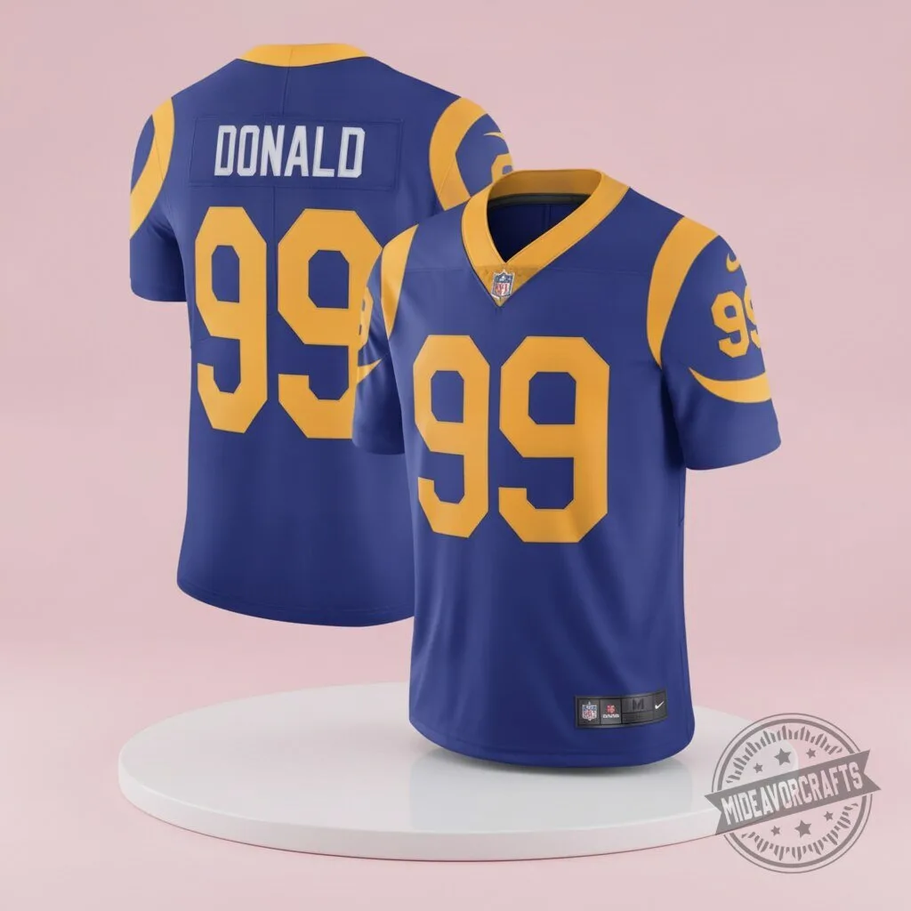 Nike Aaron Donald Royal Los Angeles Rams Vapor Untouchable Limited Player Jersey mens womens
