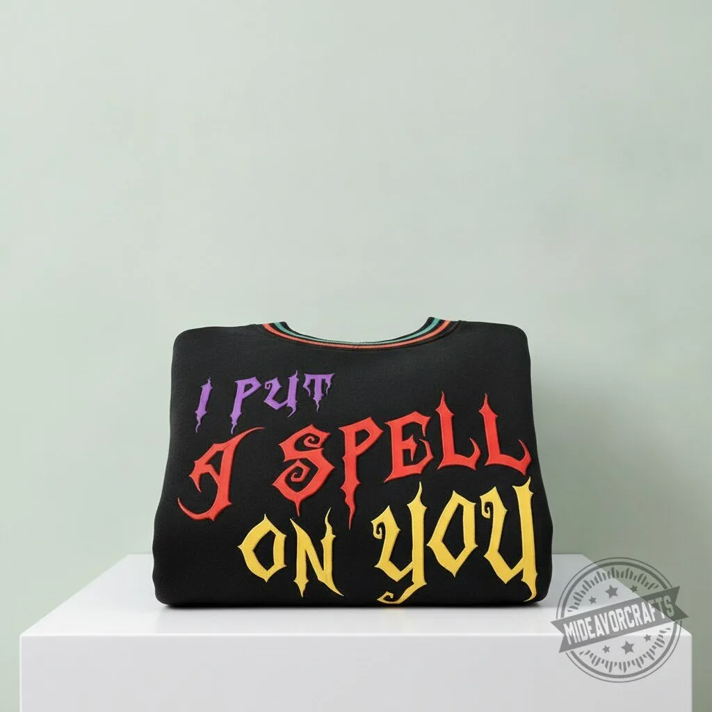 I Put A Spell On You Halloween 2026 Sweater – Bold Gothic Style for October 31 10 I Put A Spell On You Halloween 2026 Sweater – Bold Gothic Style for October 31