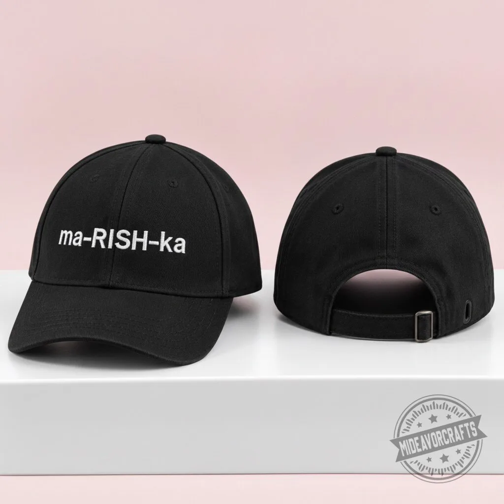 Ma Rish Ka 2026 Hat – Mariska Hargitay Pronunciation-Inspired Cap 7 Ma Rish Ka 2026 Hat – Mariska Hargitay Pronunciation-Inspired Cap