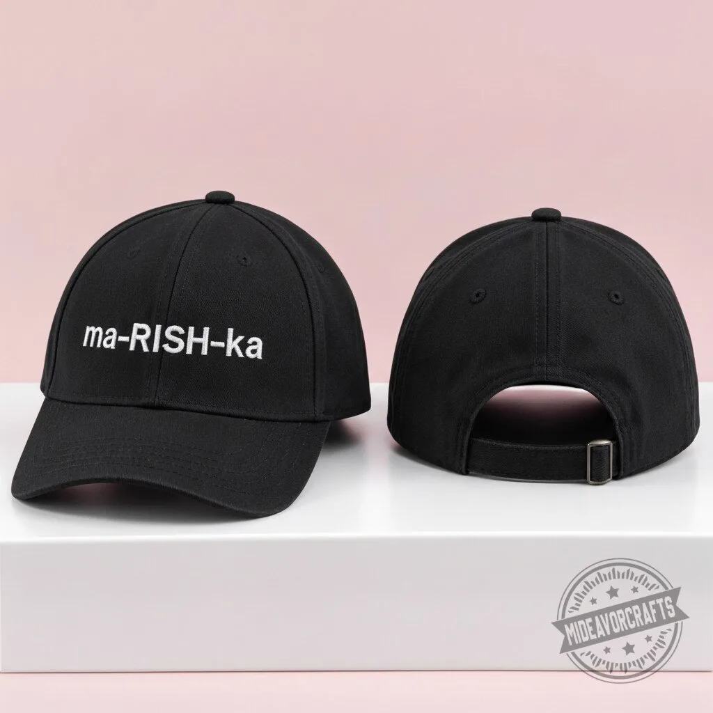 Ma Rish Ka 2026 Hat – Mariska Hargitay Pronunciation-Inspired Cap 8 Ma Rish Ka 2026 Hat – Mariska Hargitay Pronunciation-Inspired Cap