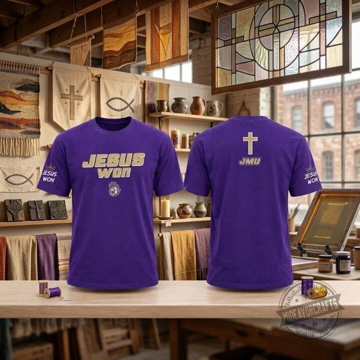 James Madison Football Jesus Won 2026 Shirt hoodie sweatshirt 4 James Madison Football Jesus Won 2026 Shirt hoodie sweatshirt
