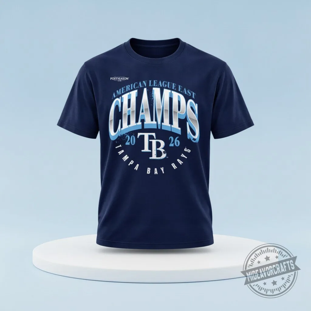 2026 TB Rays Division Champs Locker Room Shirt 8 2026 TB Rays Division Champs Locker Room Shirt