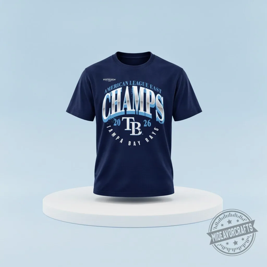 2026 TB Rays Division Champs Locker Room Shirt 9 2026 TB Rays Division Champs Locker Room Shirt