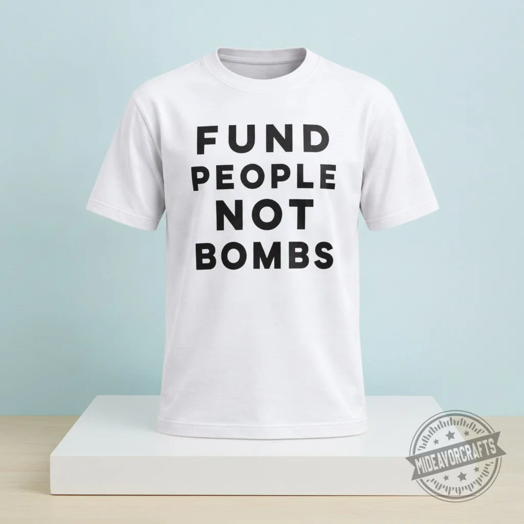 Fund People Not Bombs T Shirt hoodie sweatshirt 4 Fund People Not Bombs T Shirt hoodie sweatshirt