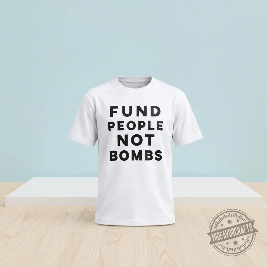 Fund People Not Bombs T Shirt hoodie sweatshirt 10 Fund People Not Bombs T Shirt hoodie sweatshirt