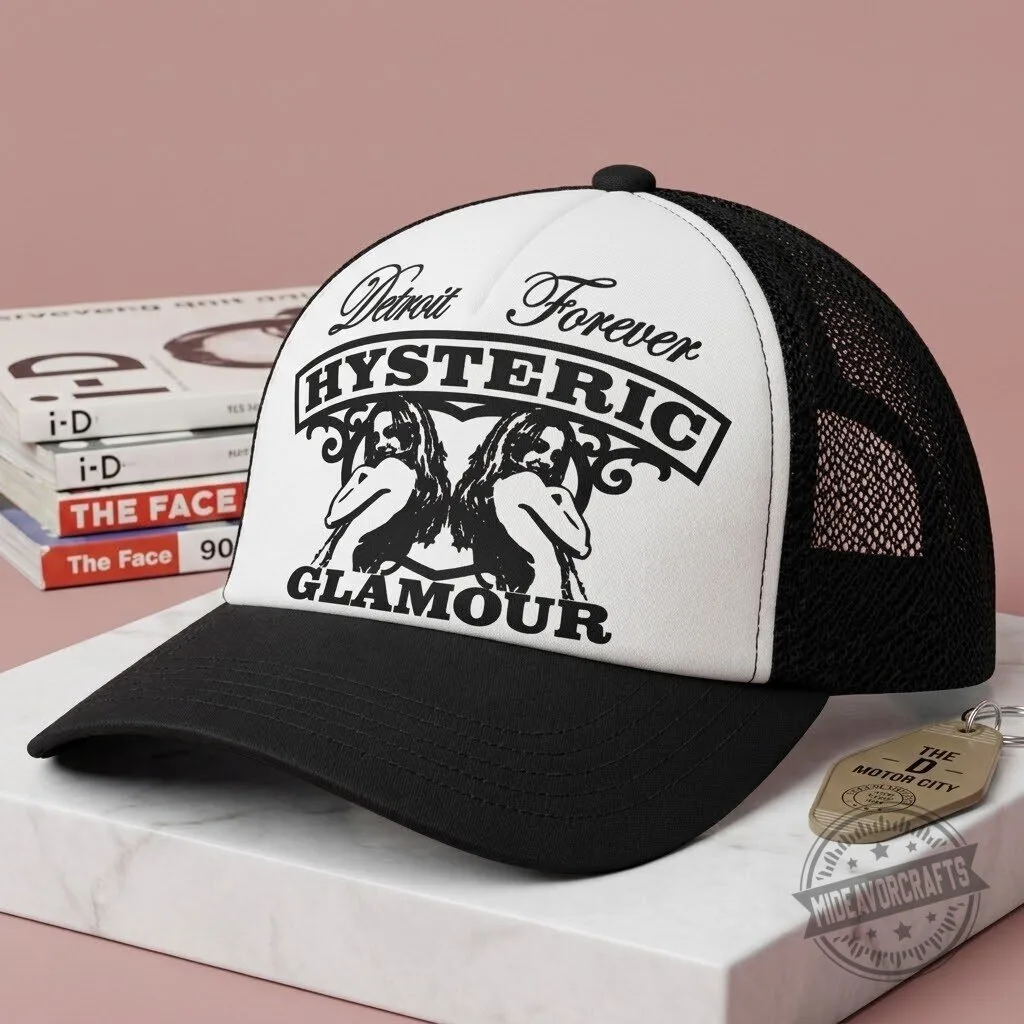 Timothee Chalamet Hysteric Glamour Detroit Forever Hat gift cap 11 Timothee Chalamet Hysteric Glamour Detroit Forever Hat gift cap