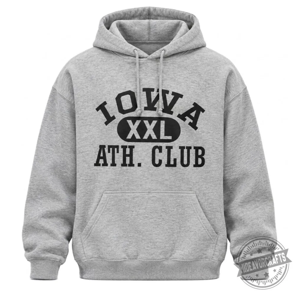Pat McAfee Iowa XXL ATH Club Hoodie shirts 11 Pat McAfee Iowa XXL ATH Club Hoodie shirts