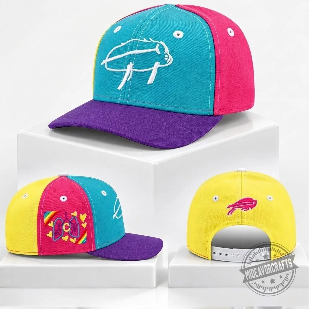 Josh Allen Bills Charlotte Billustration Hat gift cap 4 Josh Allen Bills Charlotte Billustration Hat gift cap