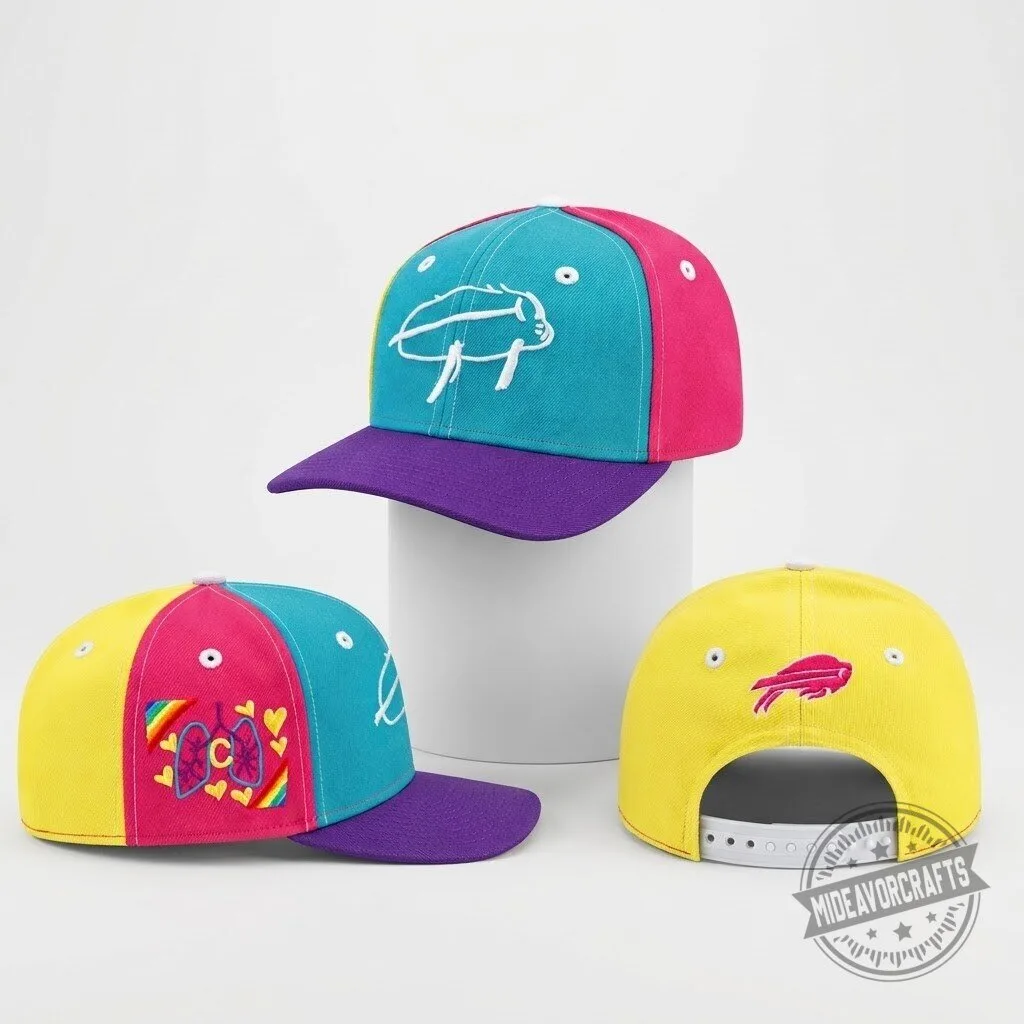 Josh Allen Bills Charlotte Billustration Hat gift cap 10 Josh Allen Bills Charlotte Billustration Hat gift cap