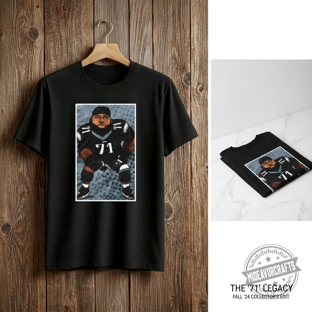 Lane Johnson Jason Peters Eagles T Shirt 10 Lane Johnson Jason Peters Eagles T Shirt