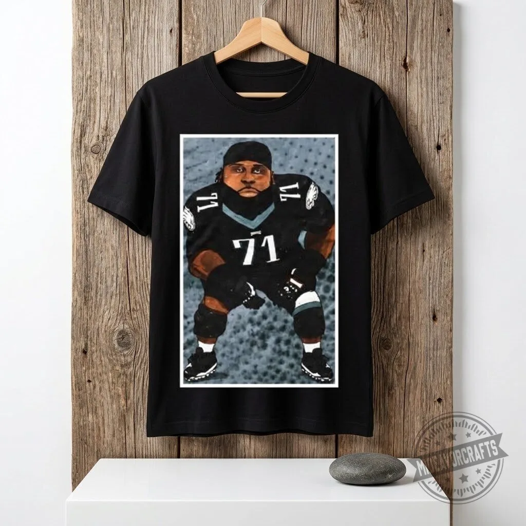 Lane Johnson Jason Peters Eagles T Shirt 11 Lane Johnson Jason Peters Eagles T Shirt