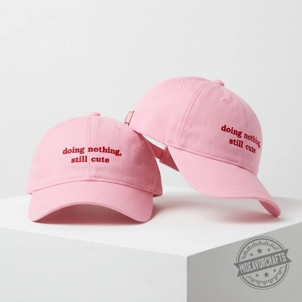 Doing Nothing Still Cute Hat gift cap 11 Doing Nothing Still Cute Hat gift cap