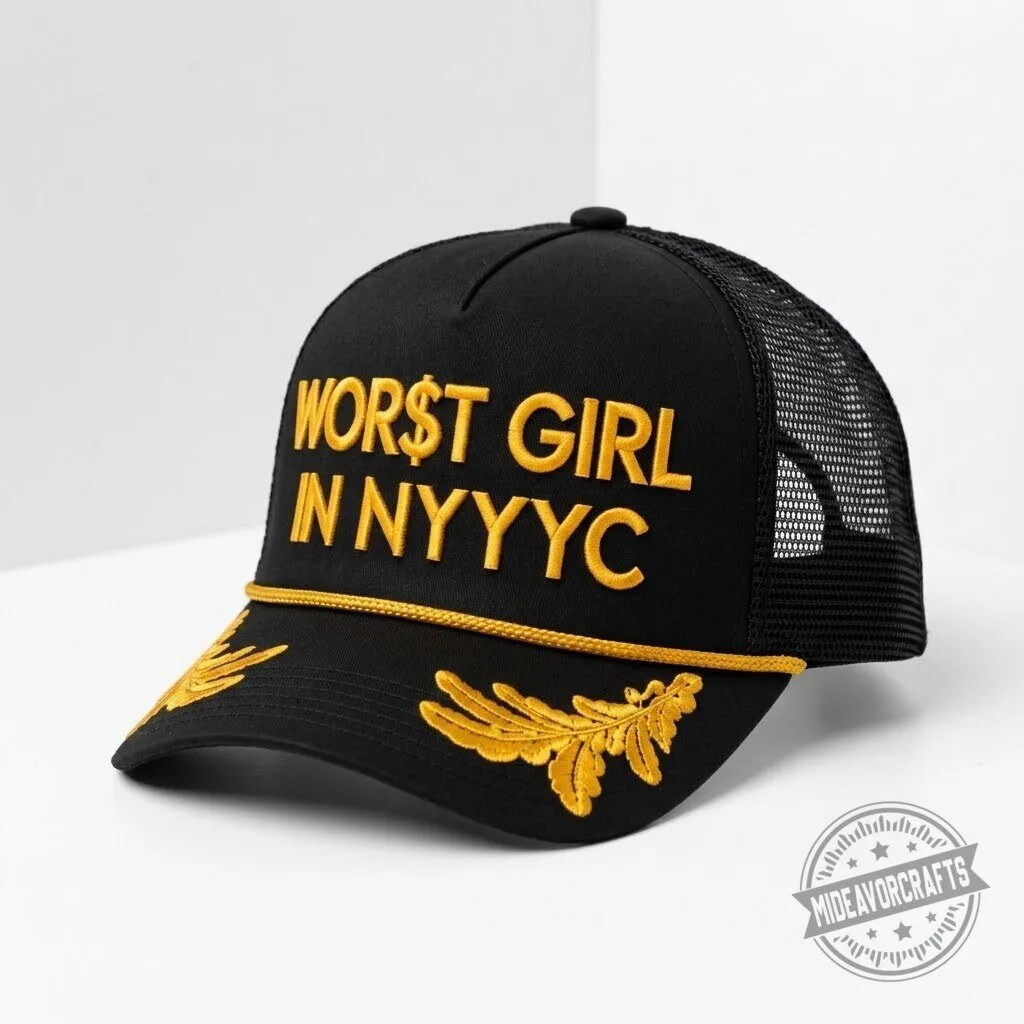 Worst Girl In NYYYC Hat gift cap 10 Worst Girl In NYYYC Hat gift cap