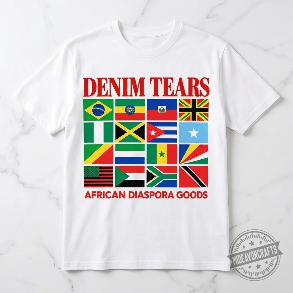 Lil Baby Denim Tears African Diaspora Goods T Shirt