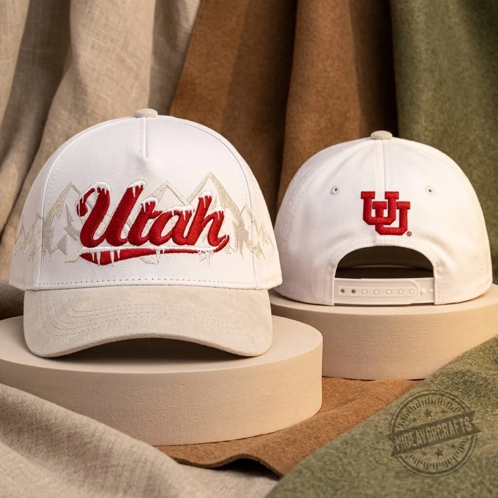2026 Utah Football White Out Ice Hat gift cap 9 2026 Utah Football White Out Ice Hat gift cap
