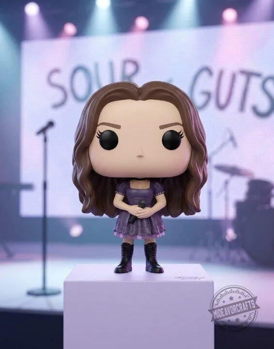Olivia Rodrigo figure Unraveled Tour concepts